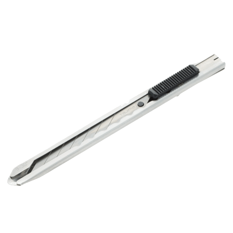 Ніж сегментний Tajima LC390B 9 мм чорний з автоматичним фіксатором