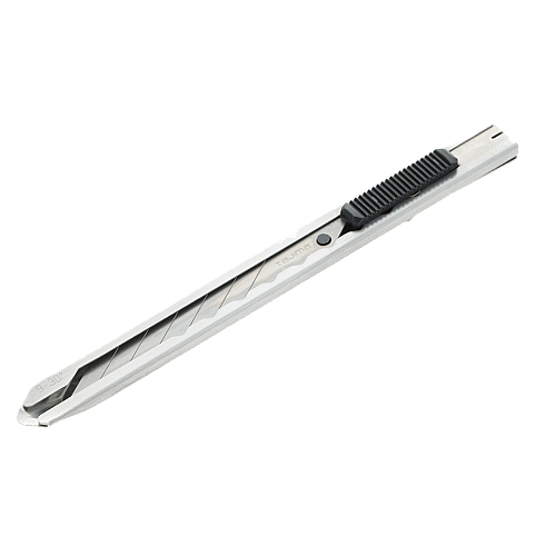 Ніж сегментний Tajima LC390B 9 мм чорний з автоматичним фіксатором