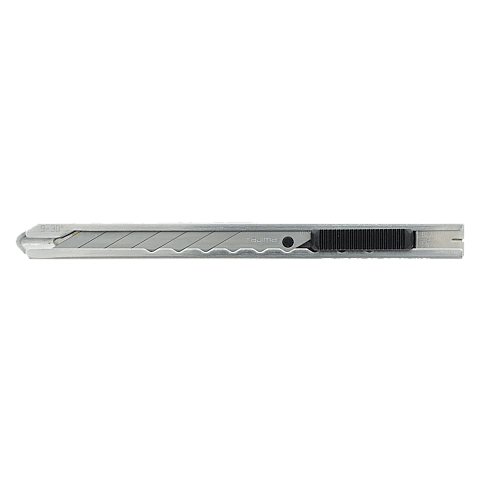 Ніж сегментний Tajima LC390B 9 мм чорний з автоматичним фіксатором