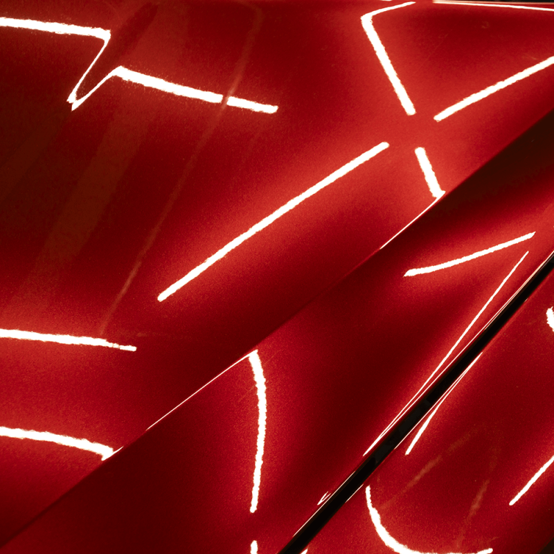 Захисна кольорова поліуретанова плівка Kybertane Suzaku Red PFFС107 1.52mx15m