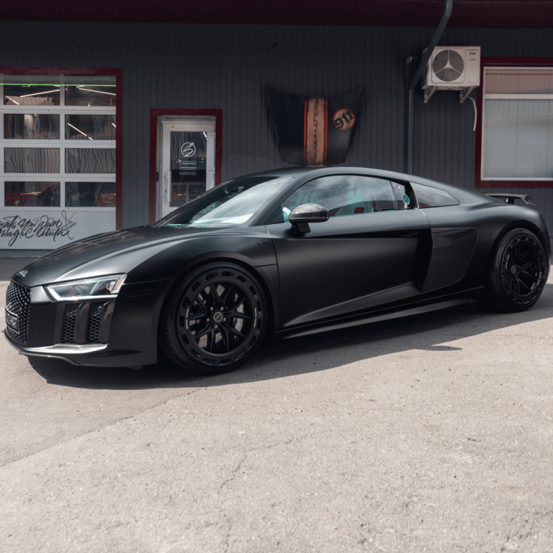 Захисна кольорова поліуретанова плівка Kybertane Matte Phantom Black PFFС137 1.52mx15m