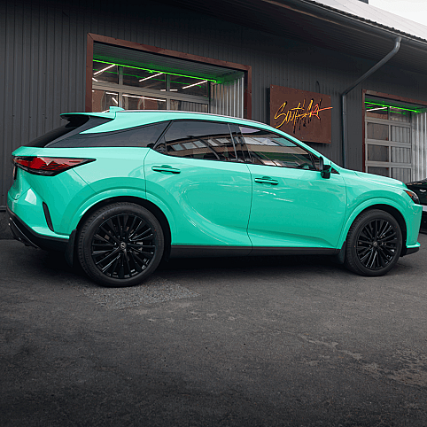 Захисна кольорова поліуретанова плівка Kybertane Mint Green PFFС030 1.52mx15m